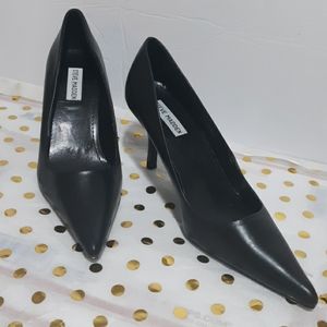 STEVE MADDEN Black Women's Excitte Pump 9M